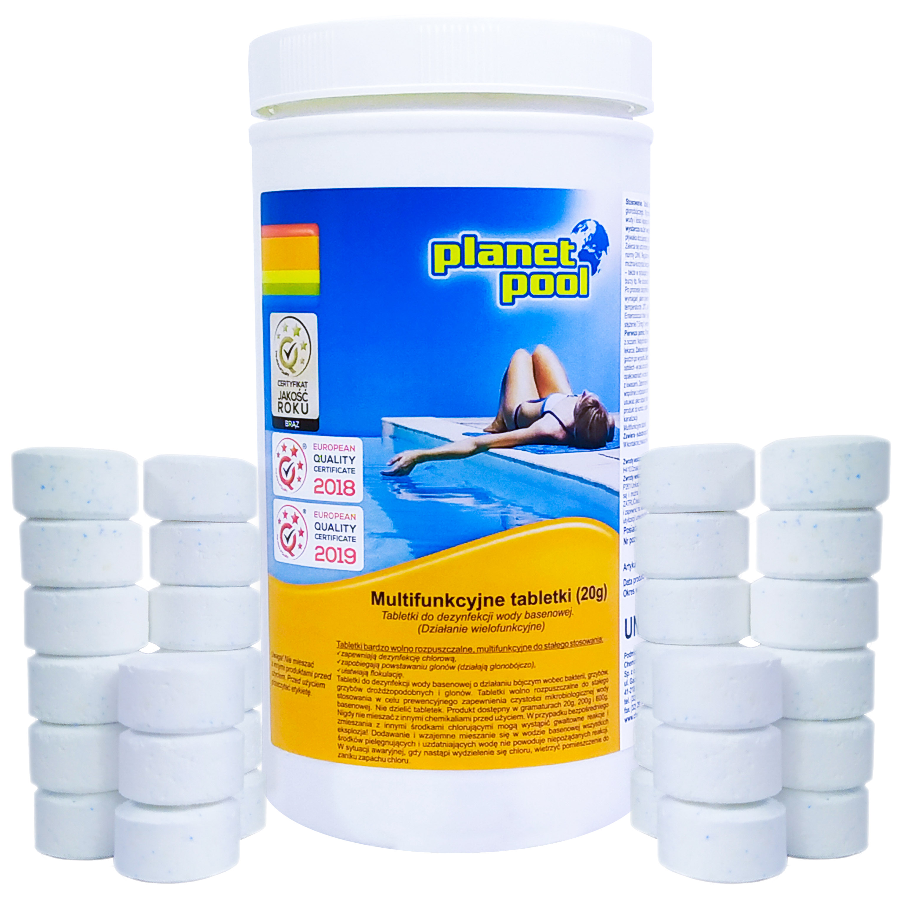 Chemoform Tabletki multifunkcjyne chlor 20g 1 kg
